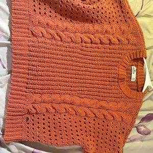 a hollister sweater .